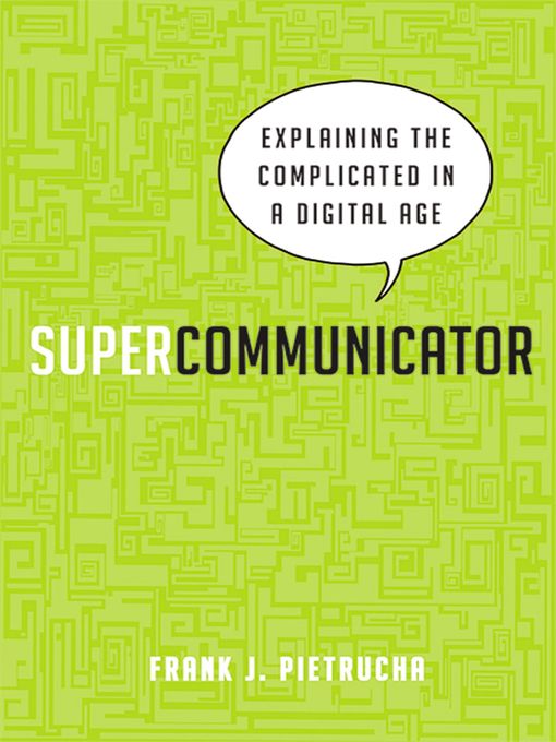 Title details for Supercommunicator by Frank Pietrucha - Available